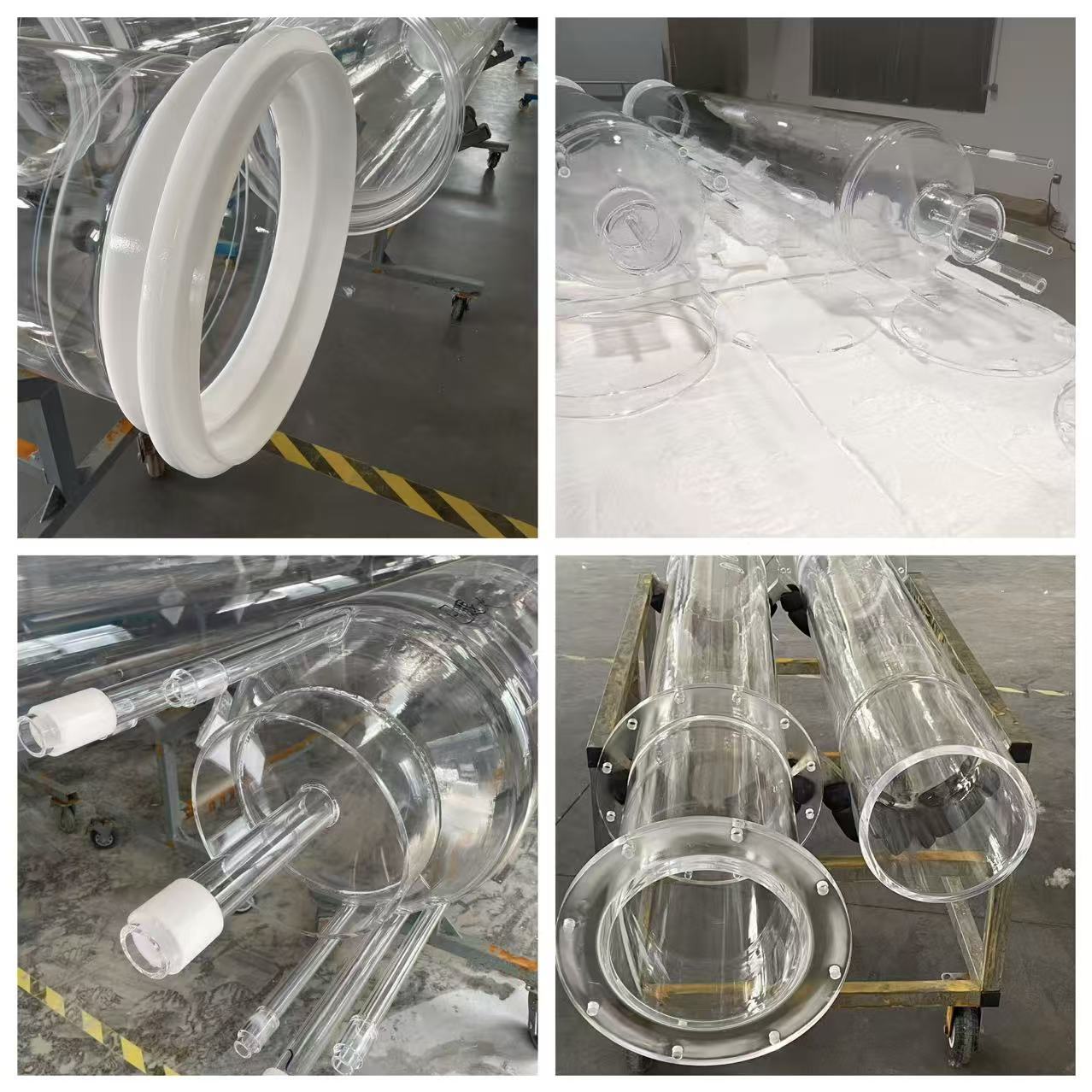 के बारे में नवीनतम कंपनी का मामला Case Study： Fused Silica Furnace Tube-Amy