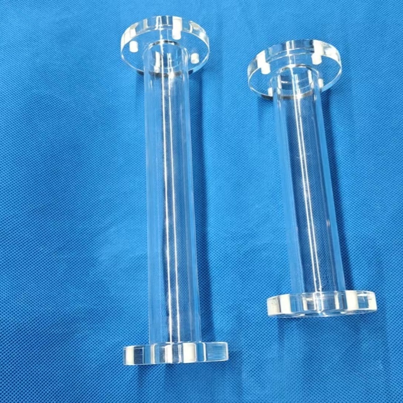के बारे में नवीनतम कंपनी का मामला Product Introduction of Quartz Flange Tube-sara