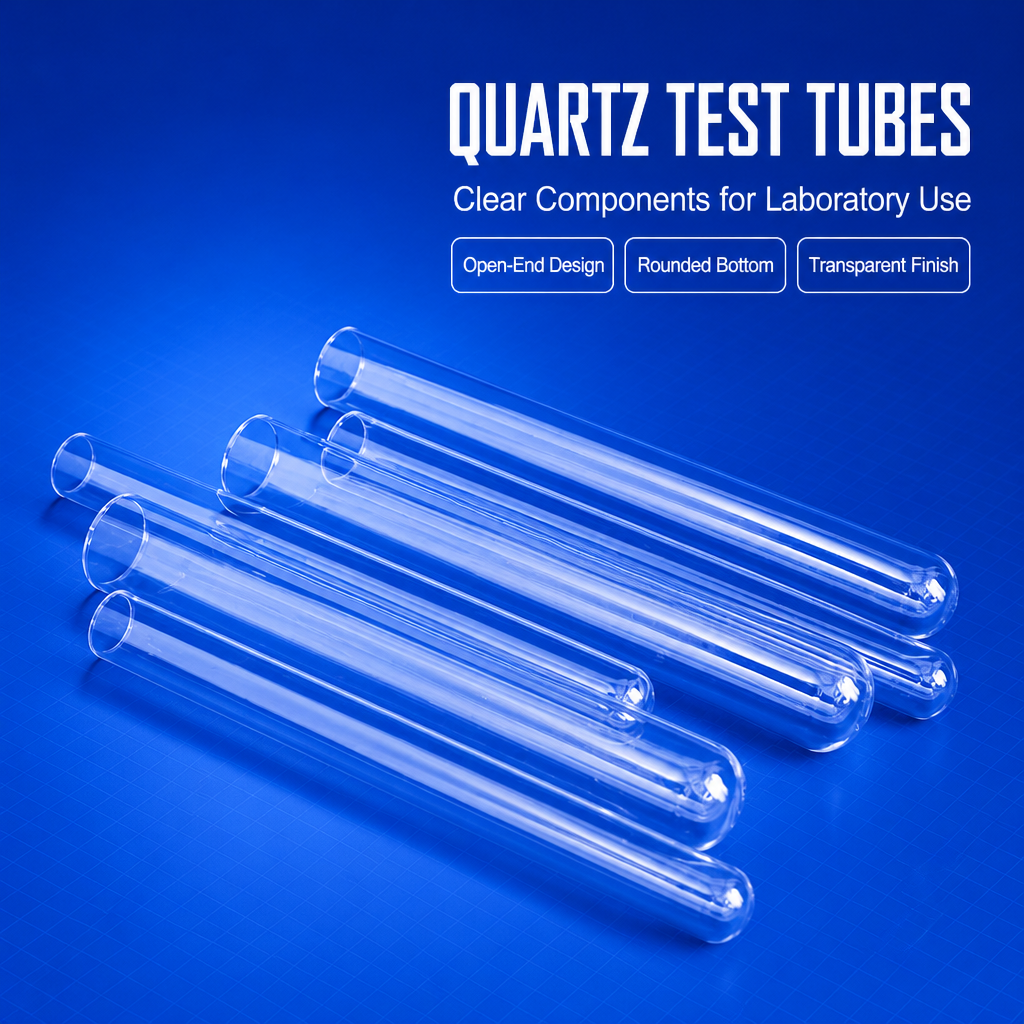 के बारे में नवीनतम कंपनी का मामला High Purity Quartz Test Tubes for Analytical Chemistry Laboratory-Mia