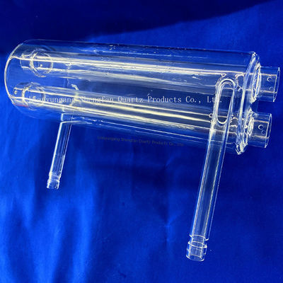 तापमान हीटिंग ट्यूब भट्ठी ट्यूब उच्च शुद्धता चक्रवर्ती प्रयोगशाला क्वार्ट्ज ग्लास ट्यूब