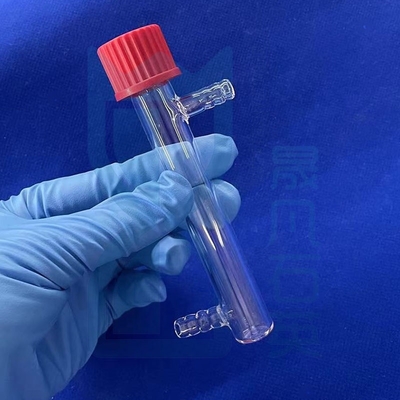 उच्च तापमान संक्षारण प्रतिरोधी सील क्वार्ट्ज धागा पाइप विश्वविद्यालय प्रयोगशाला के लिए
