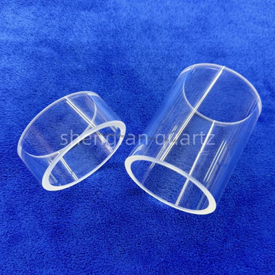 औद्योगिक वैज्ञानिक क्षेत्रों में उच्च-सटीक उच्च-शक्ति के लिए क्वार्ट्ज ग्लास ट्यूब