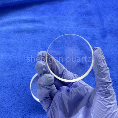अर्धचालक के लिए स्पष्ट उच्च प्रवेशशीलता फ्यूज्ड क्वार्ट्ज वेफर्स