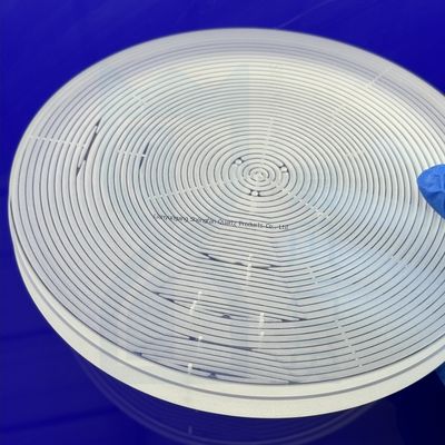 उच्च शुद्धता SIO2 99.99% उच्च तापमान प्रतिरोध 1100°C क्वार्ट्ज ग्लास प्लेट