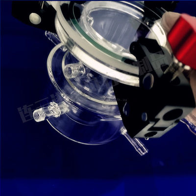 उच्च गुणवत्ता 500ml 1000ml क्वार्ट्ज प्रयोगशाला रासायनिक उपकरण क्वार्ट्ज फोटोकेमिकल रिएक्टर