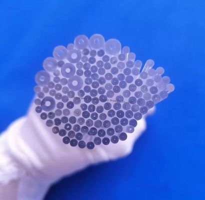 उच्च तापमान प्रतिरोधी संक्षारण उच्च शुद्धता SiO2 φ1mm-φ5mm क्वार्ट्ज ग्लास केशिका