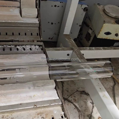 उच्च कठोरता मोर्स 6.6 क्वार्ट्ज ग्लास ट्यूब घनत्व 2.2g/cm3 और औद्योगिक अनुप्रयोगों के लिए अनुकूलन योग्य आकार के साथ