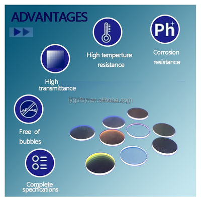 Transparent Quartz Glass Plate with High Temperature Resistance and Corrosion Resistance for Technical Applications