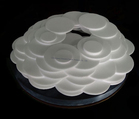 प्रयोगशाला उपकरण गैस और तरल निस्पंदन क्वार्ट्ज रेत कोर क्वार्ट्ज फिल्टर डिस्क