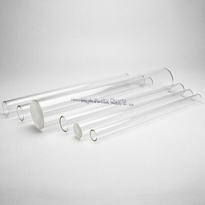 Clear Quartz Tube for Semiconductor Applications with High Temperature Resistance and Customizable Size
