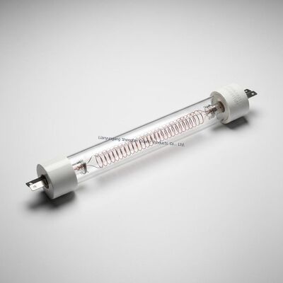 पारदर्शी उच्च पारगम्यता क्वार्ट्ज ग्लास ट्यूब अच्छी विद्युत इन्सुलेशन और संक्षारण प्रतिरोध के साथ