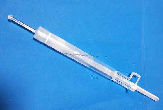1100°C कार्य तापमान, 99.99% SiO2 शुद्धता और उच्च प्रकाश संचरण के साथ फ्यूज्ड सिलिका कैपिलरी क्वार्ट्ज ग्लास ट्यूब