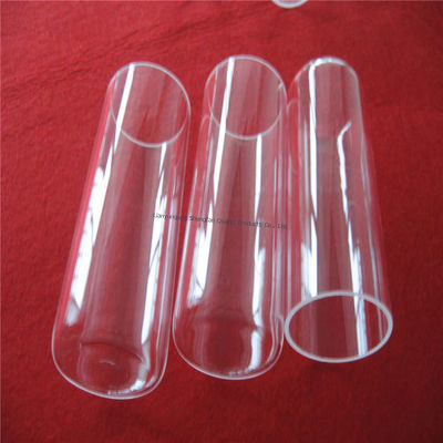 उच्च शुद्धता 99.99% SiO2 क्वार्ट्ज ग्लास ट्यूब सेमीकंडक्टर अनुप्रयोगों के लिए 1180°C एनीलिंग बिंदु और 1100°C तनाव बिंदु के साथ