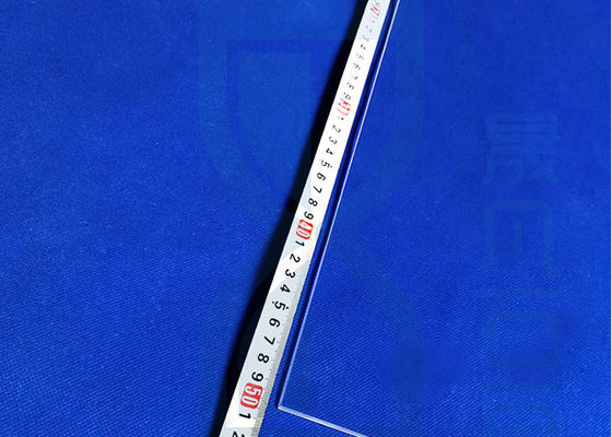1850 ℃ मोर्स 6.5 2.2g / Cm3 क्वार्ट्ज ग्लास प्लेट