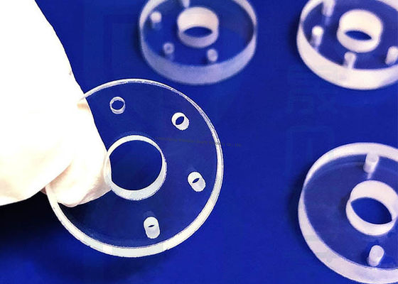 उच्च परिशुद्धता JGS1 JGS2 JGS3 क्वार्ट्ज ग्लास प्लेट ग्लास क्वार्ट्ज शीट सीएनसी प्रक्रिया कट-टू-साइज फ्यूज्ड सिलिका क्वार्ट्ज ग्लास डिस्क