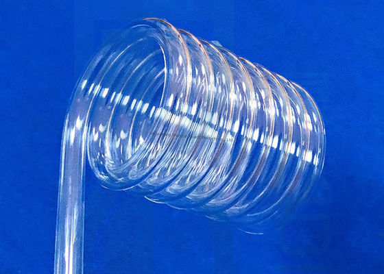 उच्च तापमान प्रतिरोध के साथ यूवीसी प्रकाश के लिए 300 मिमी ओडी स्पष्ट क्वार्ट्ज ग्लास ट्यूब