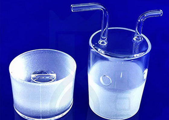 प्रायोगिक क्वार्ट्ज रिएक्टर Iso9001 साइंस लैब ग्लासवेयर