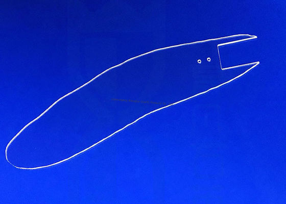 स्पष्ट क्वार्ट्ज ग्लास प्लेट उच्च प्रतिरोधी वर्ग क्वार्ट्ज प्लेट घनत्व 2.2g/cm3 SIO2 99.99%