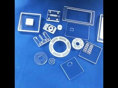 ओईएम ओडीएम पारदर्शी ग्लास प्लेट एंटी एसिड उच्च प्रकाश संचरण विश्वसनीय क्वार्ट्ज