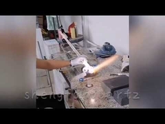 अग्नि पॉलिशिंग उच्च तापमान पर झुकने वाले ग्लास क्वार्ट्ज ट्यूब का प्रसंस्करण