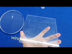 वेल्डिंग क्वार्ट्ज ग्लास प्लेट फ्लैट शीट ऑप्टिकल दृष्टि ग्लास विंडो