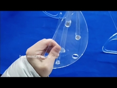 फर्नेस के लिए उच्च शुद्धता फ्यूज्ड सिलिका क्वार्ट्ज ग्लास बोट वेफर कैरियर