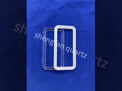 कारखाने कस्टम उच्च तापमान प्रतिरोधी पारदर्शी क्वार्ट्ज अंगूठी