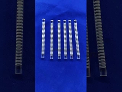 कारखाने कस्टम संक्षारण प्रतिरोधी क्वार्ट्ज स्लॉट रॉड क्वार्ट्ज बोआ