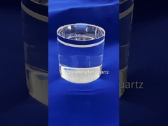 कस्टम उच्च प्रकाश पारगम्यता उच्च शुद्धता पूर्ण पारदर्शी स्लॉट क्वार्ट्ज छड़ी