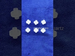 विनिर्माण बड़े व्यास क्वार्ट्ज पारदर्शी ग्लास ट्यूब