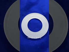 सीएनसी मशीनिंग फ्यूज्ड क्वार्ट्ज पार्ट्स फ्रॉस्टेड सतह 450 मिमी