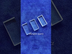 व्यूपोर्ट ग्लास 100 मिमी के लिए अनुकूलित पारदर्शी यूवी क्वार्ट्ज ग्लास प्लेट