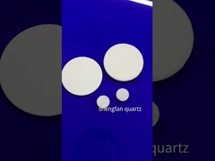 उच्च गुणवत्ता वाले फ्यूज्ड सिलिका क्वार्ट्ज शंकु ट्यूब एक्टिनिया डिटेक्टर