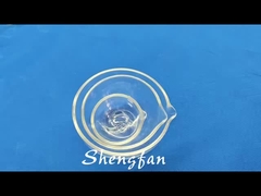 विभिन्न अनुप्रयोगों के लिए फ्यूज़्ड सिलिका क्रूसिबल प्रीमियम क्वार्ट्ज़ ट्यूब