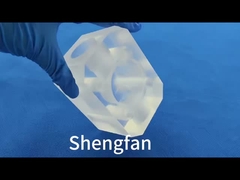 उच्च तापमान क्वार्ट्ज ग्लास शीट फ्यूज प्लेट अनुकूलित डिश