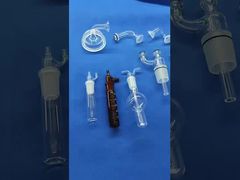 कारखाने कस्टम उच्च तापमान प्रतिरोधी पारदर्शी क्वार्ट्ज सर्पिल पाइप