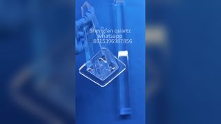 उच्च संप्रेषण क्वार्ट्ज ग्लास ट्यूब यूवी संरक्षण